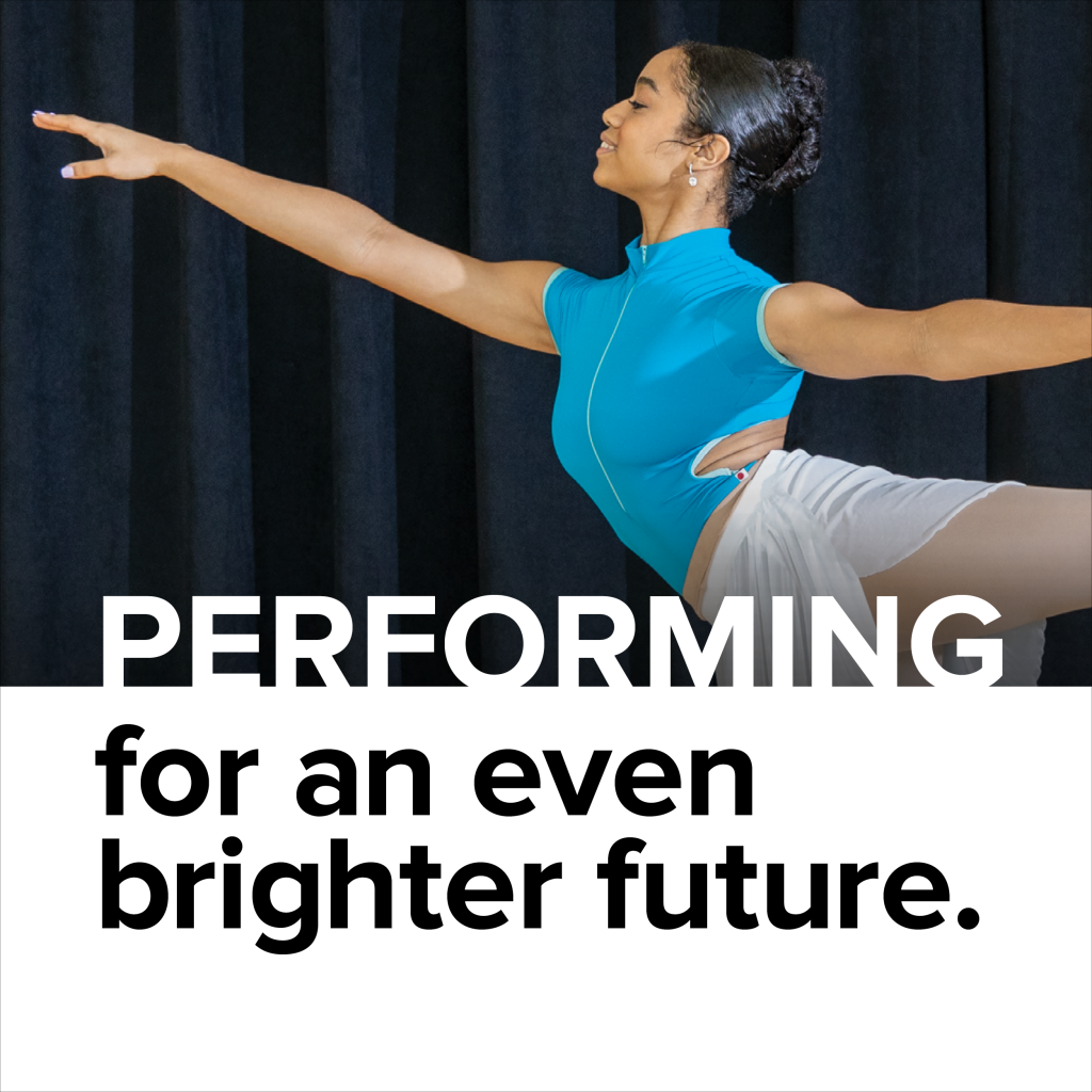 ballerina from The American Repertory Ballet at the New Brunswick Performing Arts Center